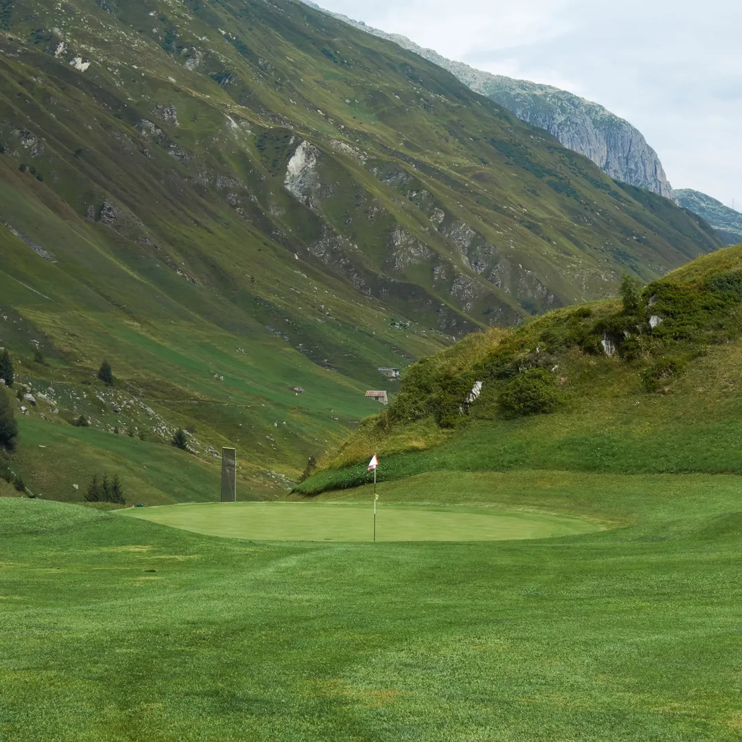 Aerial — Urseren Valley, Gotthard